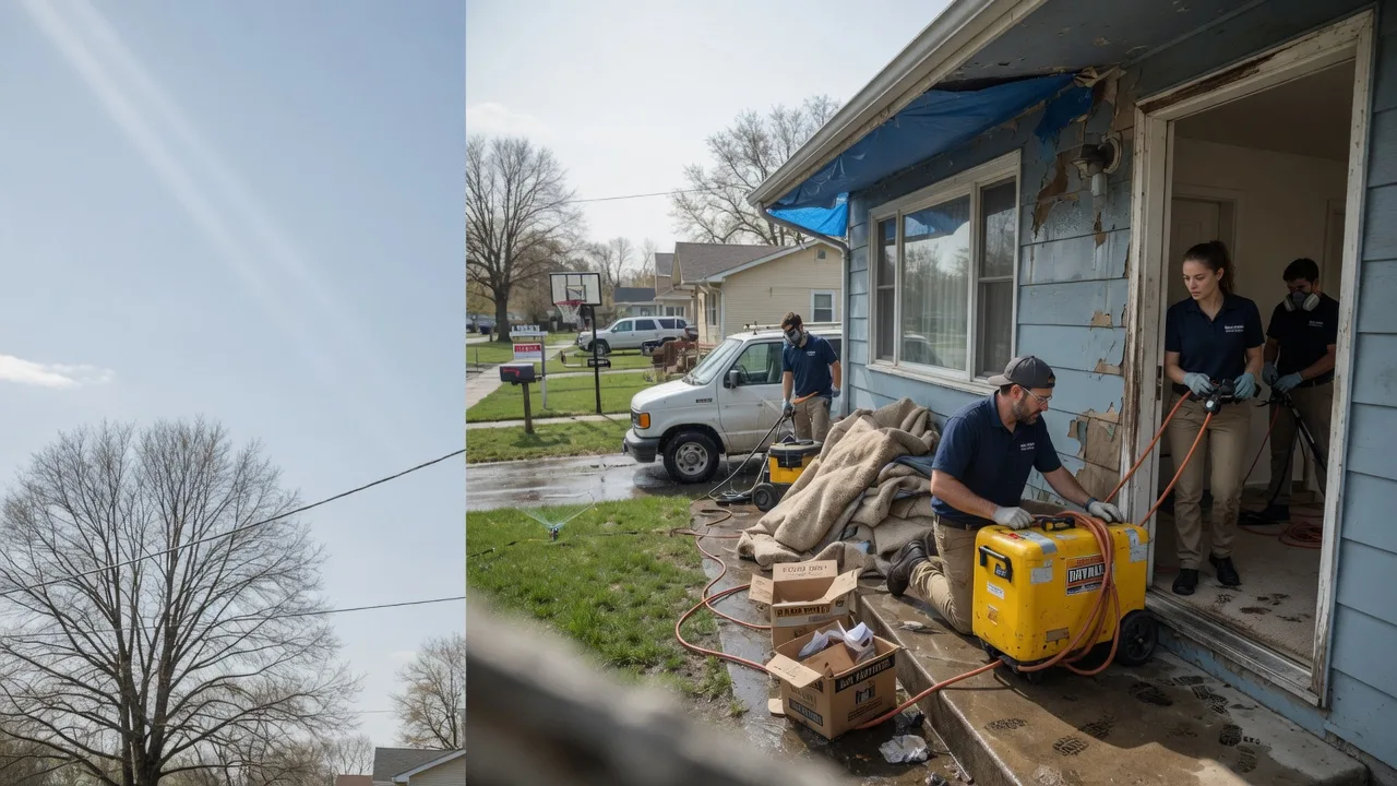 Basement Flood Cleanup in Shelby, IN near me